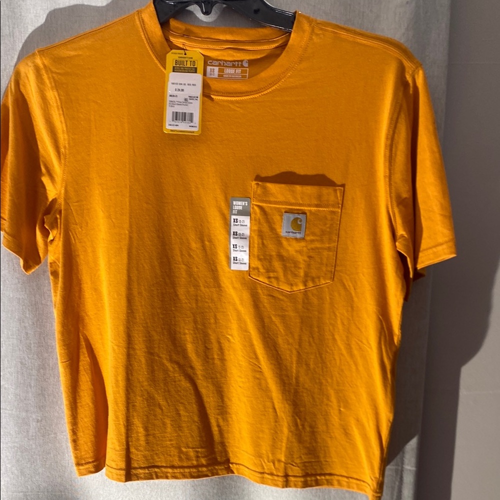 Carhartt Orange Pocket T-Shirt